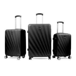 Aga Travel MR4653 černá sada 3 cestovních kufrů obraz