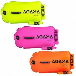 Agama Plavecká bójka a suchý vak SWIM PRO 28 L - oranžová obraz