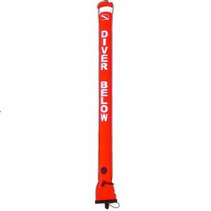 Agama Uzavřená dekompresní bójka ORANGE 18/180 cm obraz