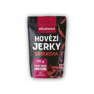 Allnature BEEF Sriracha Jerky 25g obraz