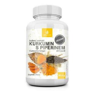 Allnature Kurkumin s piperinem 60 kapslí obraz