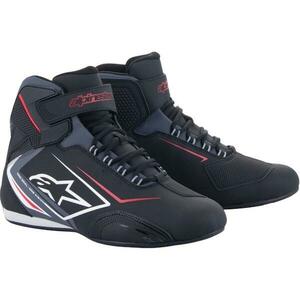 Alpinestars Boty na motorku Sektor Waterproof černo-bílo-šedé - 42, 5 obraz