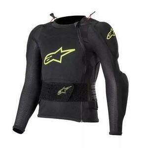 Alpinestars Dětský chránič těla Bionic Plus černo-fluo žlutý - L/XL obraz