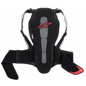Alpinestars Páteřový chránič Nucleon KR-2 černo-červený - XL obraz