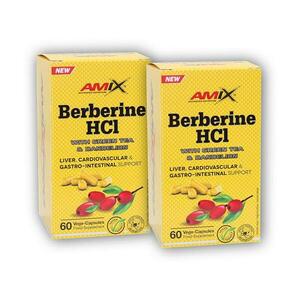 Amix 2x Berberine HCl + GreenTea Dandelion 60 kapslí obraz