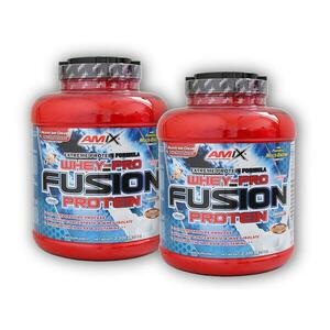 Amix 2x WheyPro Fusion Protein 2300g - Lime yoghurt obraz