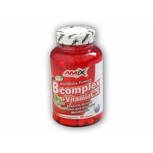 Amix B-Complex + Vitamin C + Vitamin E 90 kapslí obraz