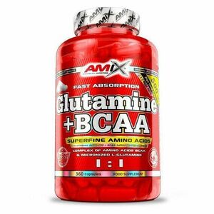 Amix Glutamine + BCAA kapsle 360 kapslí obraz