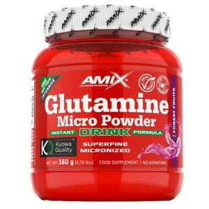 Amix Glutamine Micro Powder Drink 360g - Mango obraz