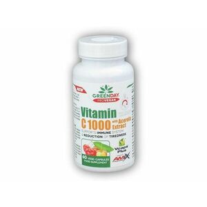 Amix GreenDay ProVEGAN Vitamin C 1000mg with Acerola 60 kapslí obraz