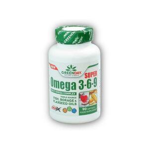 Amix GreenDay Super Omega 3-6-9 90 kapslí obraz