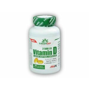 Amix GreenDay Vitamin D3 2500 I.U. 90 tobolek obraz