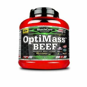 Amix Nutrition OptiMass Beef 2500g - Bílá čokoláda obraz