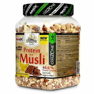 Amix Protein Müsli banán + čokoláda 500 g - Vanilka, Jahoda obraz