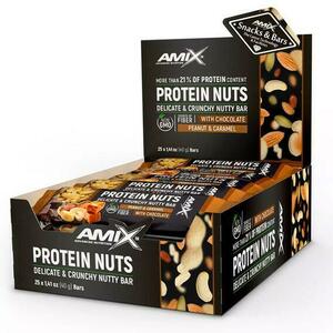 Amix Nutrition Protein Nuts Bar 40g - Dýňová semínka, Mandle obraz
