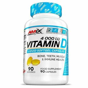 Amix Nutrition Vitamin D 4000 I.U. 90 kapslí obraz