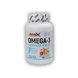 Amix Omega 3 D3+K2+E 90 softgels obraz