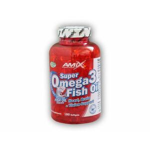 Amix Super Omega 3 Fish Oil 1000mg 180 kapslí obraz