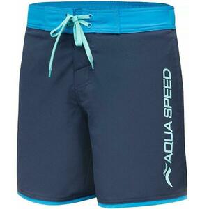 Aqua-Speed Evan pánské plavecké šortky modrá - XXL obraz