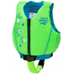 Aqua-Speed Swim Star plavecká vesta zelená - 15-19 kg obraz