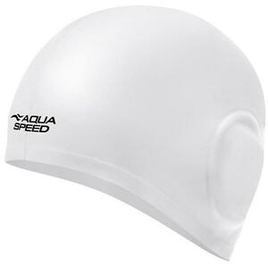 Aqua-Speed Volume Ear Cap koupací čepice bílá - 1 ks obraz