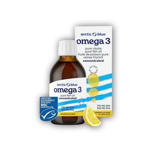 Arctic blue Omega 3 150ml (500mg DHA, 750mg EPA) obraz
