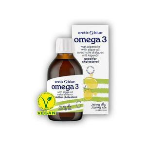 Arctic blue Vegan Omega 3 Algae 150ml Lněný olej + olej z mořské řasy obraz