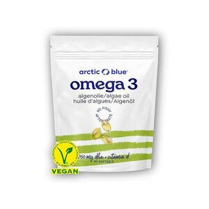 Arctic blue Vegan Omega 3 Algae 90 kapslí (250mg DHA Vitamin D 400IU) obraz
