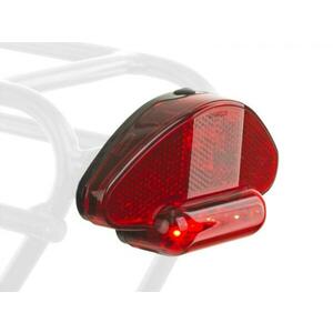 Author Světlo zad. A-Caddy 5 (černá/červené-sklo) obraz