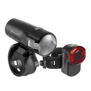 Axa Světlo Compactline 20 Usb Set Přední + Zadní obraz