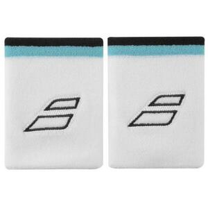 Babolat Terry Jumbo Wristband 2025 potítka bílá-modrá - 1 pár obraz