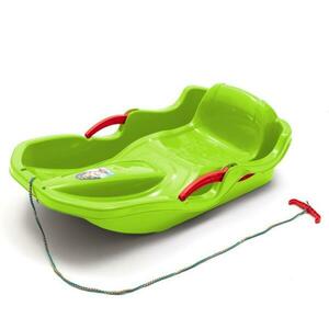 Baby Mix Plastové boby s opěradlem a brzdami SPEED BOB zelené - Zelená obraz