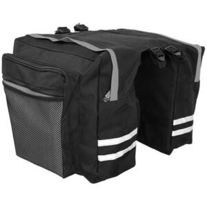 Basic dvojbrašna zadní na nosič černo/šedá obraz