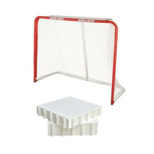 Bauer Deluxe Rec Steel Goal 54 branka + Hockey Revolution Hockey Tiles puzzle (8 ks) obraz