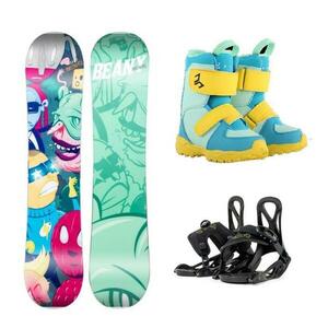 Beany Antihero snowboard + Beany Kido vázání + Beany Joker boty - 125 cm + XXS (EU 25-32) + EU 27/28 obraz