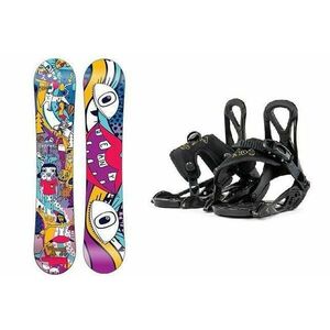 Beany Bark dětský snowboard + Beany Kido vázání - 115 cm + XXS (EU 25-32) obraz