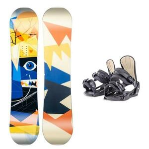 Beany Bonjour dětský snowboard + Beany Junior vázání - 150 cm + XS - EU 32-35 obraz