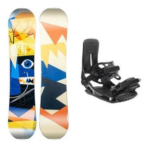 Beany Bonjour dětský snowboard + Hatchey Tactic vázání - 150 cm + white/black EU 39-46 obraz