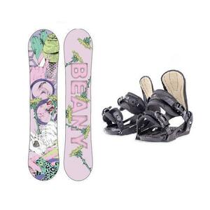 Beany LOVE dívčí snowboard + Beany Junior vázání - 150 cm + XS - EU 32-35 obraz