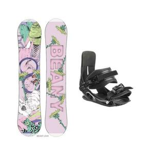 Beany LOVE dívčí snowboard + Hatchey Tactic Junior vázání - 150 cm + EU 33-39 obraz