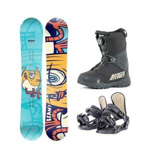 Beany MAD CHICK dětský snowboard + Beany Junior vázání + Beany Avenger BS boty - 125 cm + XS - EU 32-35 obraz
