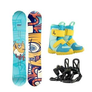 Beany MAD CHICK dětský snowboard + Beany Kido vázání + Beany Joker boty - 125 cm + XXS (EU 25-32) + EU 27/28 obraz