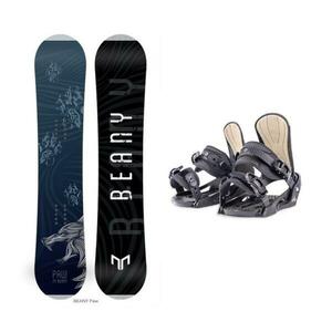 Beany Paw juniorský snowboard + Beany Junior vázání - 135 cm + XS - EU 32-35 obraz