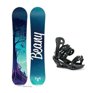 Beany Swing dětský/juniorský snowboard + Beany Trust vázání - 145 cm + M EU 39-42 obraz
