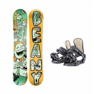 Beany TOOTHIE dětský snowboard + Beany Junior snowboardové vázání - 125 cm + S - EU 36-38 obraz