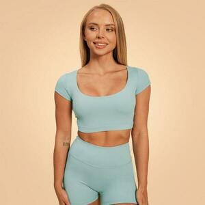 BeastPink Dámské triko Cropped Sense Storm Blue - XS obraz