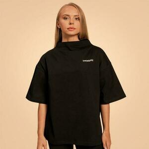 BeastPink Dámské triko Oversized Bliss Black - XS obraz