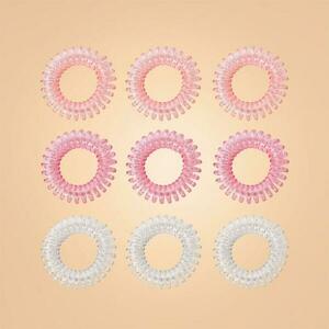 BeastPink Set spirálových gumiček do vlasů pink obraz