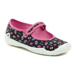 Befado 114y518 černo růžové dětské baleríny - EU 32 obraz
