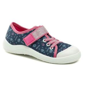 Befado 351y021 modro růžové dětské tenisky - EU 36 obraz